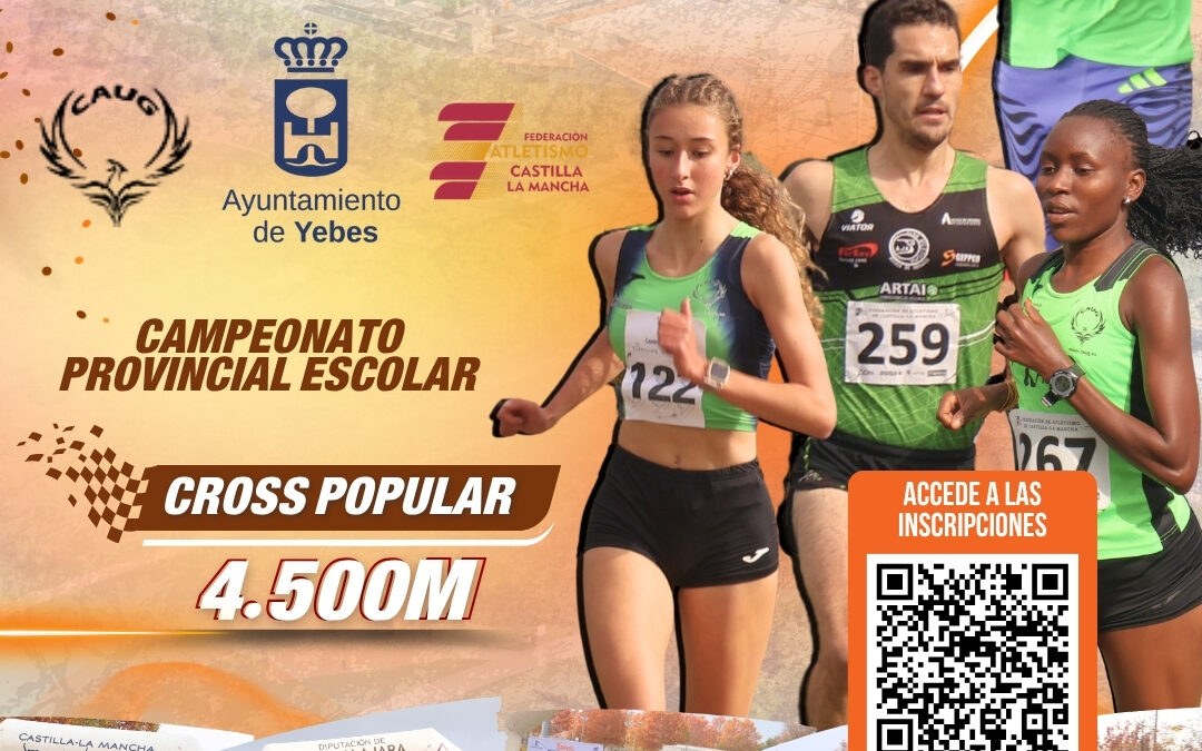 EL 8 DE NOVIEMBRE TIENES UNA CITA CON EL IX CROSS DE YEBES-VALDELUZ