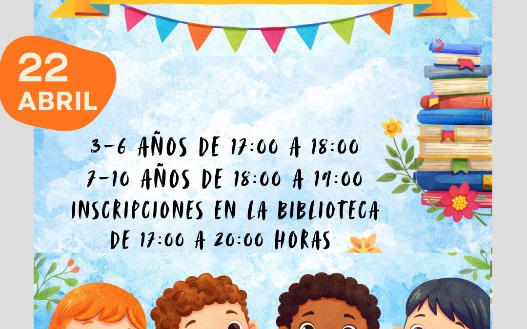 ACTOS DEL DÍA DEL LIBRO EN LA BIBLIOTECA DE VALDELUZ