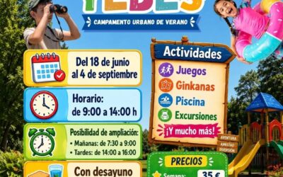 MISIÓN YEBES: CAMPAMENTO URBANO DE VERANO EN YEBES